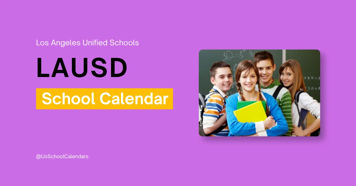 LAUSD School Calendar