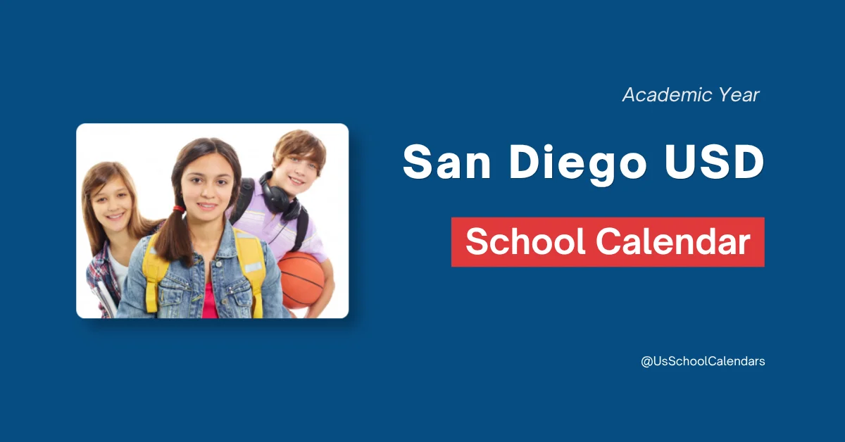 San Diego USD Calendar