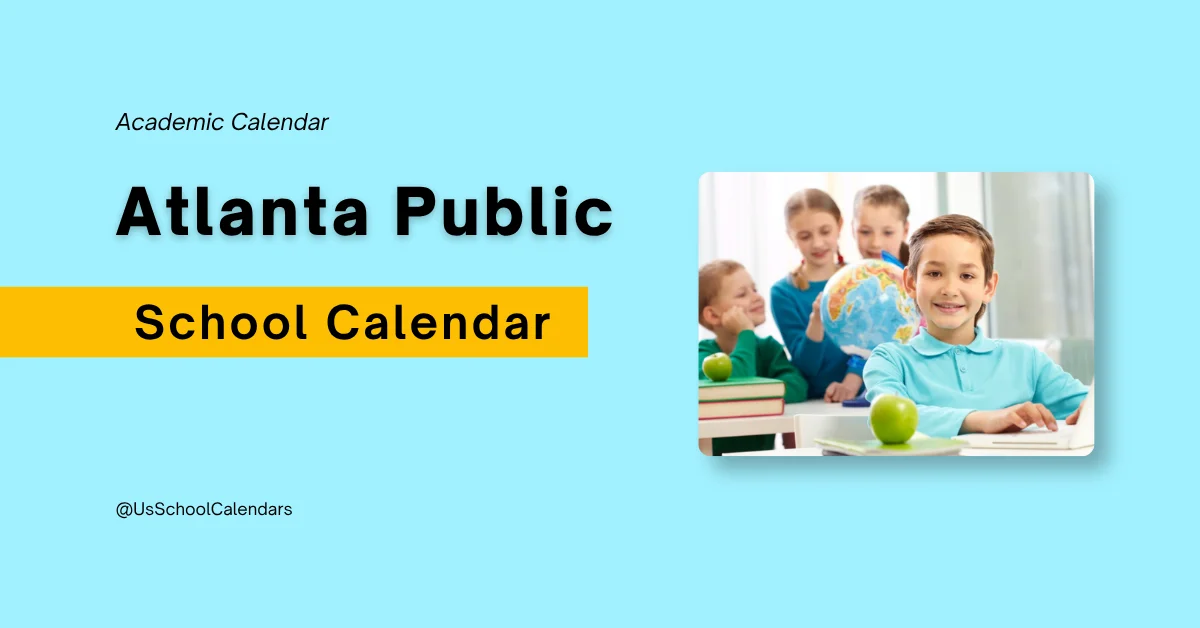 Atlanta Public Schools Calendar